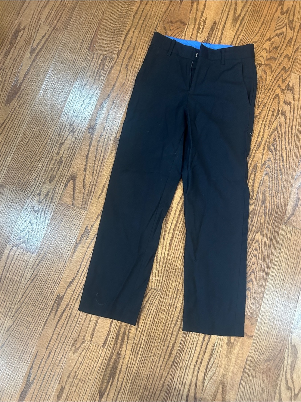 Kids Black Dress Pants - Classic Straight Fit